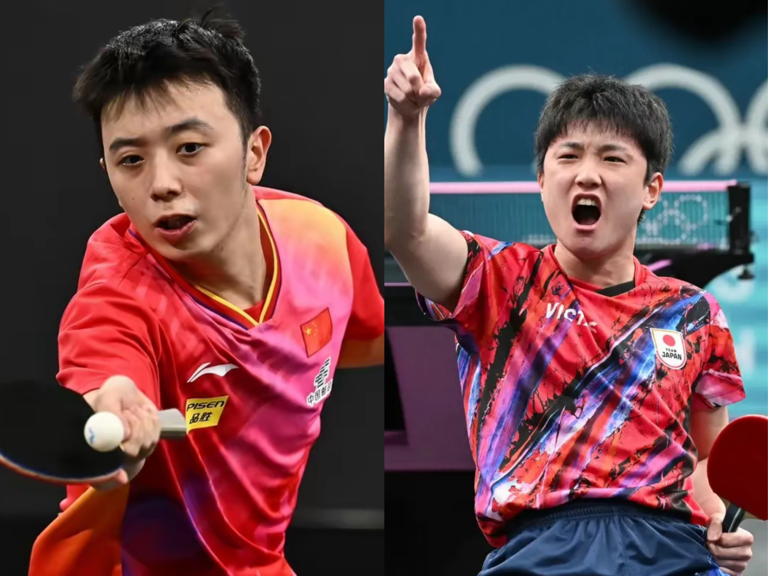 包含中国乒乓球队险胜瑞典乒乓球队，张本智和打破历史纪录的词条